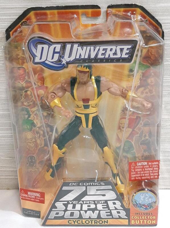 New DC Universe Classics Cyclotron Figure | Figure Measures 6" Tall