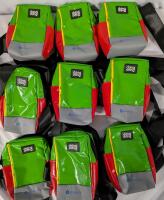 9 New D&ograve;ng D&ograve;ng S&agrave;i G&ograve;n Colourblock Cross Body Bag. 4" by 6" by 2" Not Including Strap.