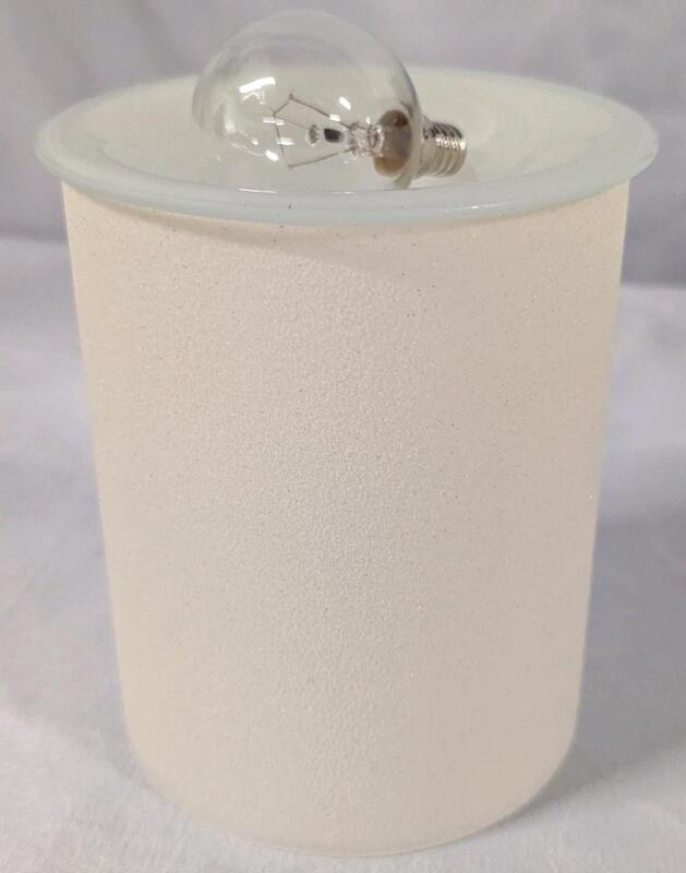New In Box Scentsy Shadow Collection Frosted Shade. 5.5" Tall