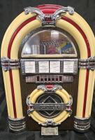 Crosley Collector's Edition Vintage Style CR-11 Custom Jukebox Radio, Cassette Player 14" tall