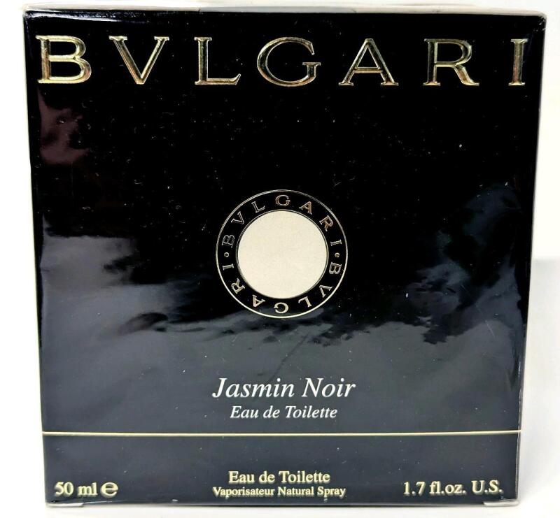 New Sealed BVLGARI Jasmin Noir Eau de Toilette Vaporizer Natural Spray 50ml, Retails Over $100!