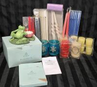 As New Party Lite Tealight Holder & Various Candles