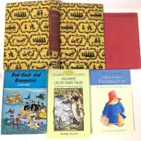 5 Vintage Hardcover & Paperback Children's Books : 1946 Little Women, 1950 The Ballet-Lovers Pocket Book, 1957 Bed-Knob and Broomstick, 1994 Favorite Celtic Fairy Tales, 2003 A Bear Called Paddington by Michael Bond