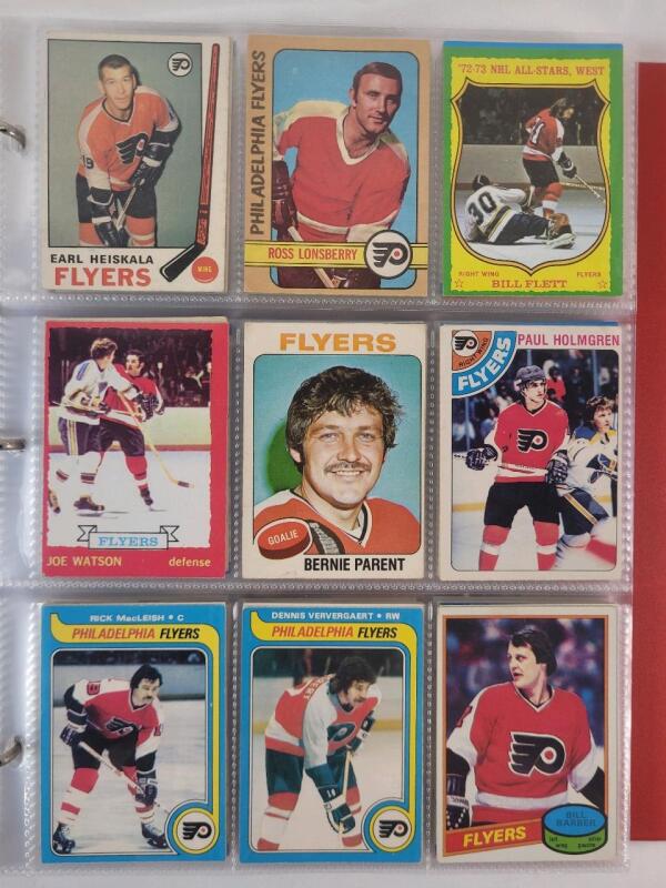 1969 - 2021 Philadelphia Flyers NHL Hockey Trading Card Singles , 207 Trading Cards