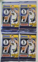 2024 Panini Donruss NBA Basketball Sealed Trading Card Wax Packs . Four (4) Packs