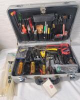 Telecommunications Technician Tool Case - Full with Tools .