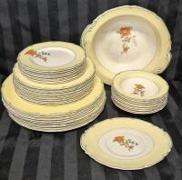 39 Pieces W.H. Grindley & Co. Ltd. Dishes - Made in England
