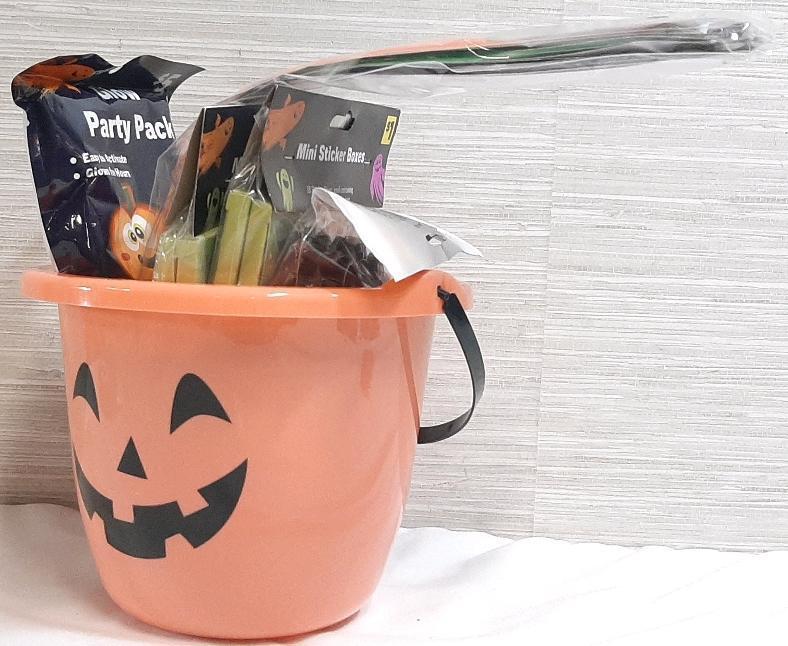 Lot of New Halloween Items, Including a Party Pack, Funny Glasses, Sticker Boxes & Hair Extensions