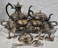 Vintage Silverplate Lot - Viking Plate (Canada) +