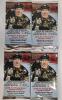 2024 - 25 Upper Deck Series Two Sealed NHL Hockey Trading Card Wax Packs . Four (4) Packs .