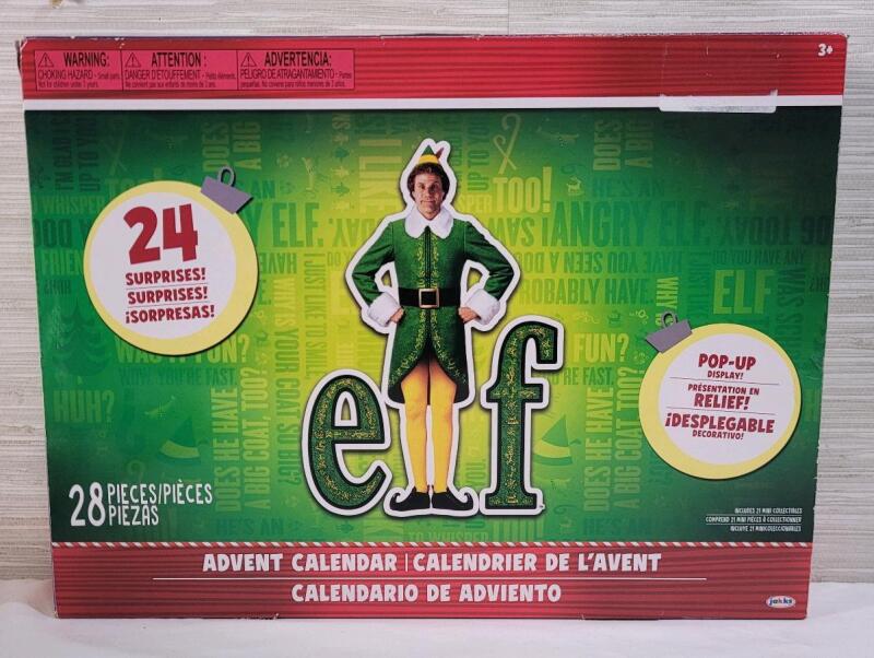 2024 ELF Pop-Up Display Advent Calendar , Sealed