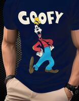 New Size Large Goofy Disney Limited Edition Men's High-Flying Trendy 3D Printed T-Shirt | Polyester Quick-Dry Mesh, Breathable, Moisture-Wicking <br/>Machine Washable 100% Polyester Stock photos added