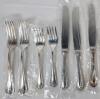 12pcs. BIRKS Regency Plate Community Ware . 5 Teaspoons , 3 Knives , 2 Small Forks & 2 Large Forks . All 12pcs. Sealed - 3