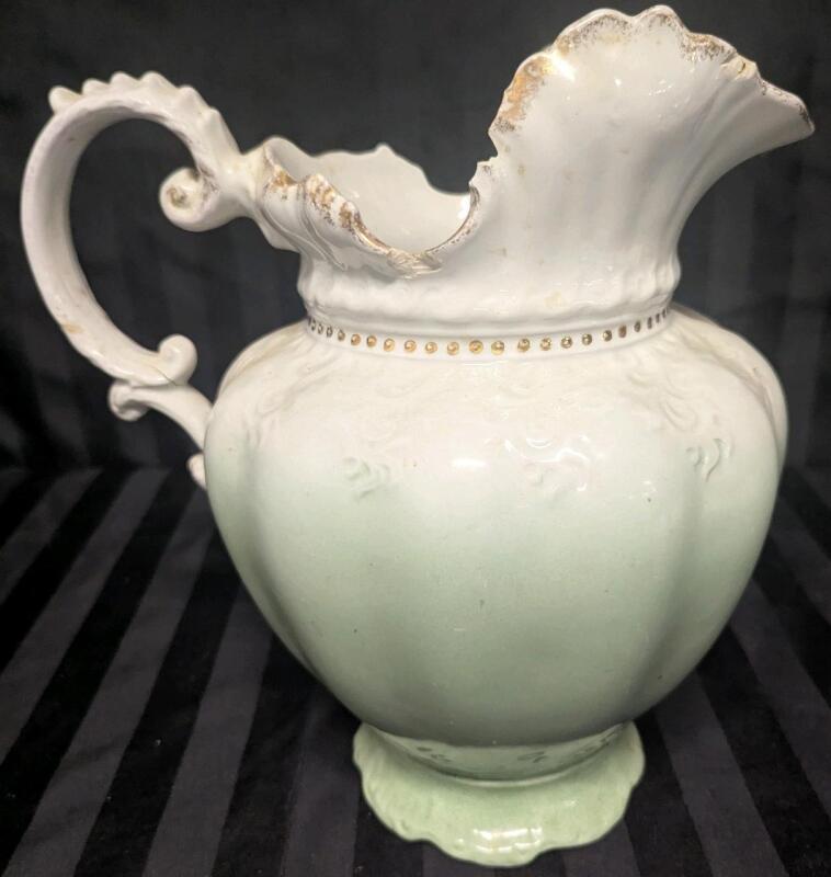 Vintage Alfred Meakin Pitcher. No chips or cracks. 11" tall