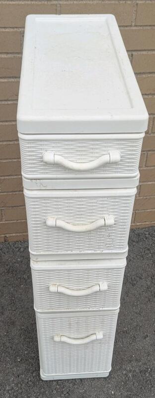 4 Teir Storage Unit with assorted Tools. 34" by 18.5" by 8"