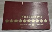 1983 Poleconomy The Game of Canada Board Game Bilingual