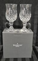 As New Waterford Crystal Lismore Irish Coffee Cups Retails for $135