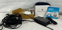 6 Assorted Cables, Adapters, Batteries; Includes Microsoft Surface AC Adapter, Laptop Adapters, and More