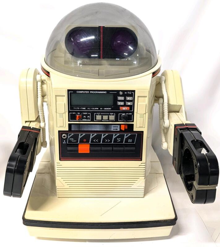 Vintage TOMY Japan Omnibot Robot Model 5402 RX, 16" Tall | Robot Only, No DC Power Cable or Remote Control