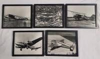5 Lockheed CF Trans Canada Air Lines Aviation AeroPlane Framed Photo Prints . Each Measures 10.5"&times;8.5"