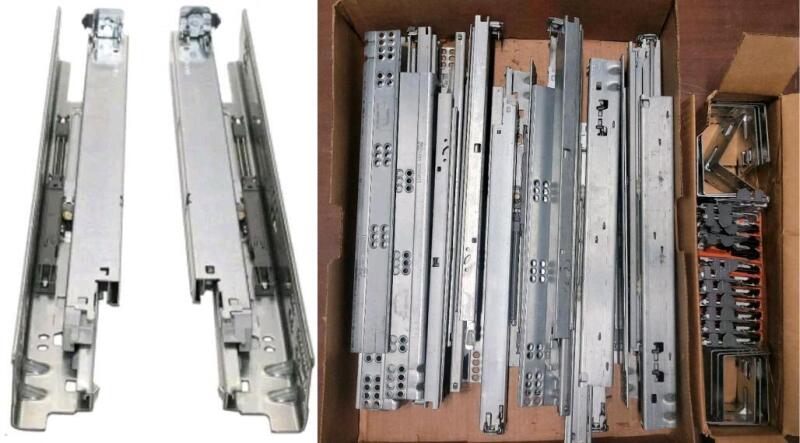 12 New BLUM 563H3810B Tandem Plus Blumotion 15" Under CabinetDrawer Runner w/Brackets . Retail $250+