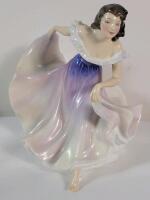 Vintage Royal Doulton " The Gypsy Dancer " Figurine , HN 2230 . Measures 7" tall . Top Shelf Piece - Small crack on wrist