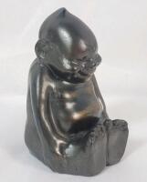 Vintage Bronze Billiken "God of things as they ought to be" Figurine , measures 3 7/8" tall .