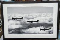 Gorgeously Framed Print of The Battle of Britain. 25.5" &times; 17.5"
