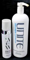 [See Desc] UNITE 7Seconds Professional Daily Moisture Conditioner 1L & COLOR WOW Xtra Large Bombshell Volumizer, 195ml