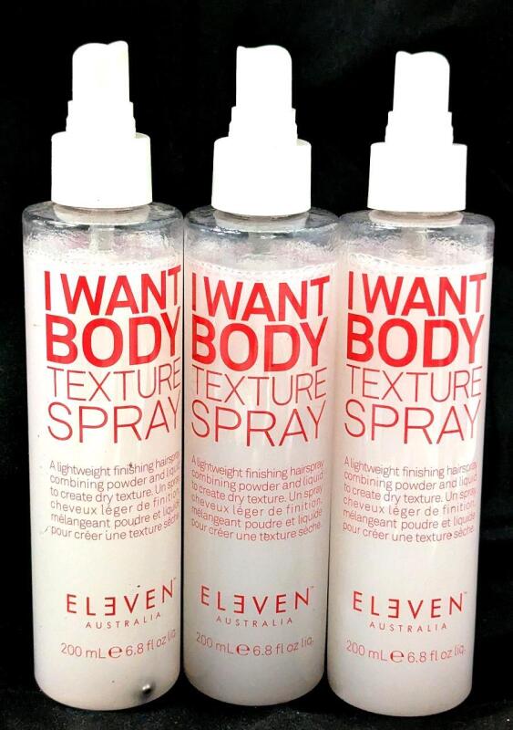 [See Desc] 3 ELEVEN "I Want Body" Texture Sprays, 200ml