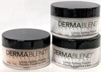 [See Desc] 3 DERMABLEND Professional Loose Setting Powders, 2&times; Original Translucent, 1&times; Cool Beige, 28g