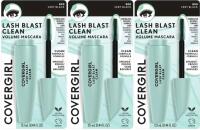 3 New COVERGIRL 805 Black Lash Blast Clean Volume Mascara, 13.1ml ea
