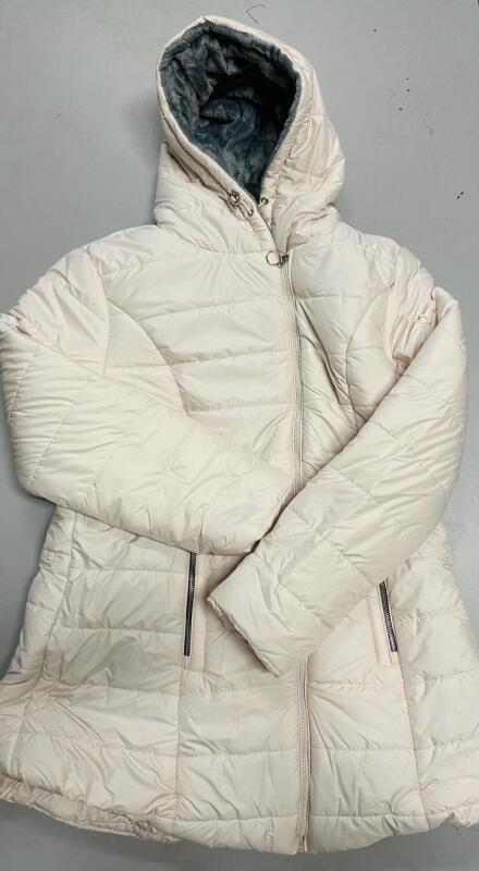 As-New Women&rsquo;s Size M Fleece-Lined Parka-Style Coat with Hood