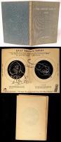 Vintage 1954 Hardcover THE COMPLETE BOOK OF GUNS by Larry Koller & 15 Vintage DAISY Air Rifle Practice Target Sheets (Lion/Tiger, 9.15" &times; 6.75" Each