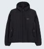 New Size Medium (UK12) Finisterre Women's Firecrest Hooded Jacket , Black . Recycled polyester lightweight hooded jacket . Retail $285 .