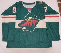 New - Minnesota Wild #97 Kirill Kaprizov NHL Hockey Home Jersey , Size XL . Dyed Jersey , No Patch Numbers or Letters