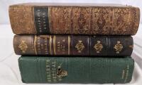 3 Antique books. Published between 1860 and 1865
