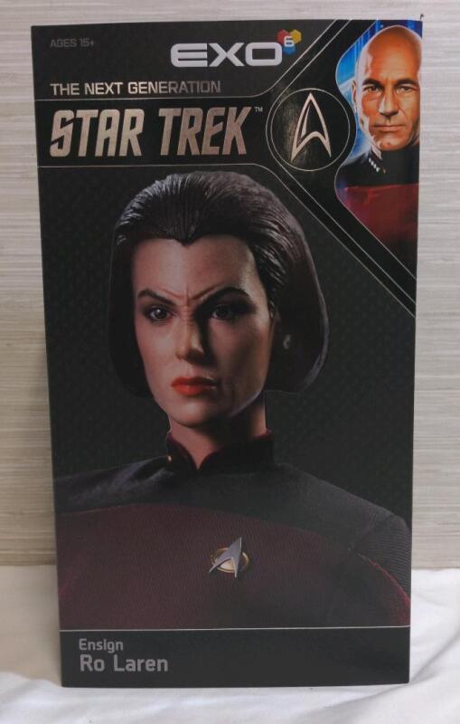 New Sealed Exo 6 Star Trek TNG Ensign Ro 1/6 Scale, Retails for $195