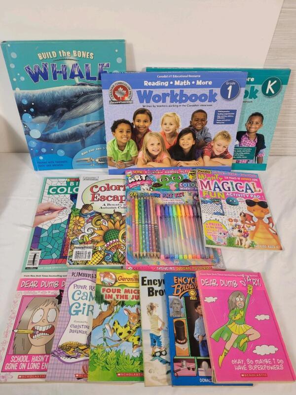 13 Learning & Activity Kids Books .
