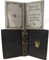 2 Antique Hardcover Books: [1852] POETICAL WORKS Of William Wordsworth (A New Edition) + [1879] GOLDSMITH'S TRAVELLER And The Deserted Village By C. Sankey, M.A. (Canadian Copyright Edition)