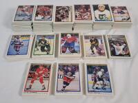 1991 - 1992 O Pee Chee & O Pee Chee Premier NHL Hockey Trading Card Singles . Three (3) Different Set Singles . 700+ Total Cards . Will include Doubles