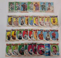 1970 - 1972 O Pee Chee NHL Hockey Trading Card Singles . '70-'71 - 7 Trading Cards & '71-'72 - 27 Trading Cards