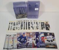 2024-25 Tim Hortons UD NHL Hockey Trading Card Singles , 24 Trading Cards & 34 Clear Top Loaders