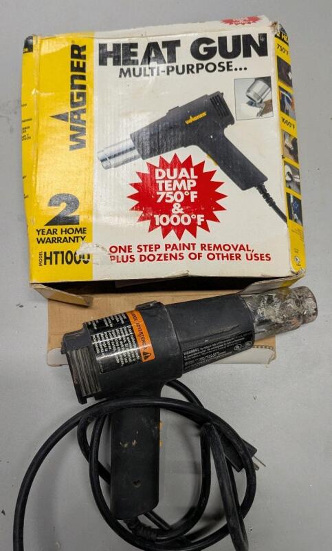 Wagner Multipurpose Heat Gun. Tested for power