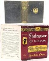 2 Poss. Antique to Vintage Hardcover SHAKESPEARE Books : [Undated] The Complete Works with Intro by St. John Ervine & [1949] Shakespeare of London by Marchette Chute