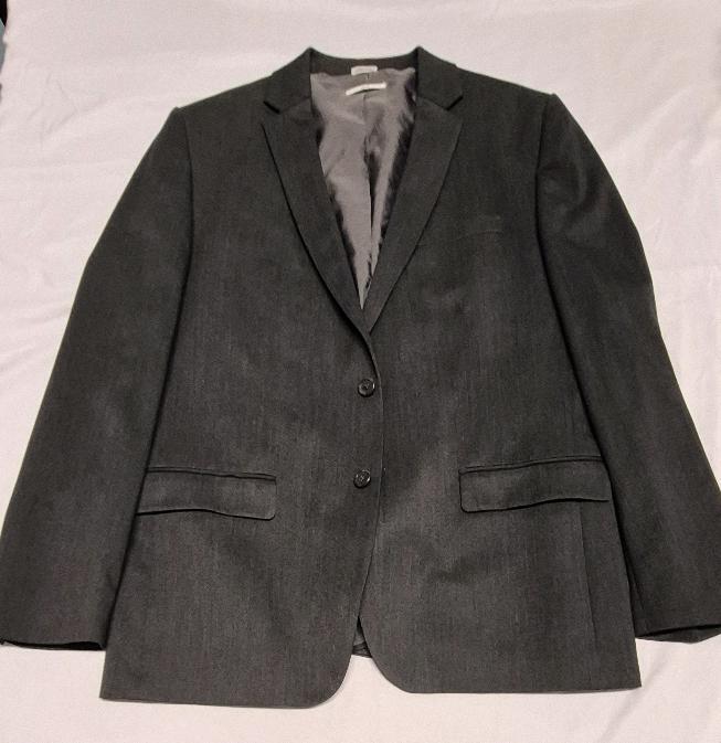 Men's sz XL Calvin Klein Slim Fit Suit Jacket Grey