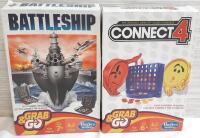 2 As New Grab & Go Tabletop Games, Including Battleship & Connect 4