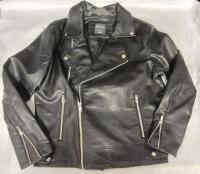 New sz Large Women's PRIV&Eacute; ALLIANCE Vegan Leather Jacket