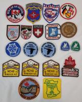 20 Vintage Sports , Exercise , Camping, and Military Patches .