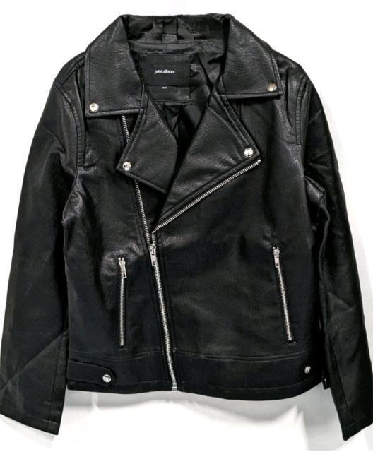 New sz Small Men's PRIV&Eacute; ALLIANCE Vegan Leather Jacket